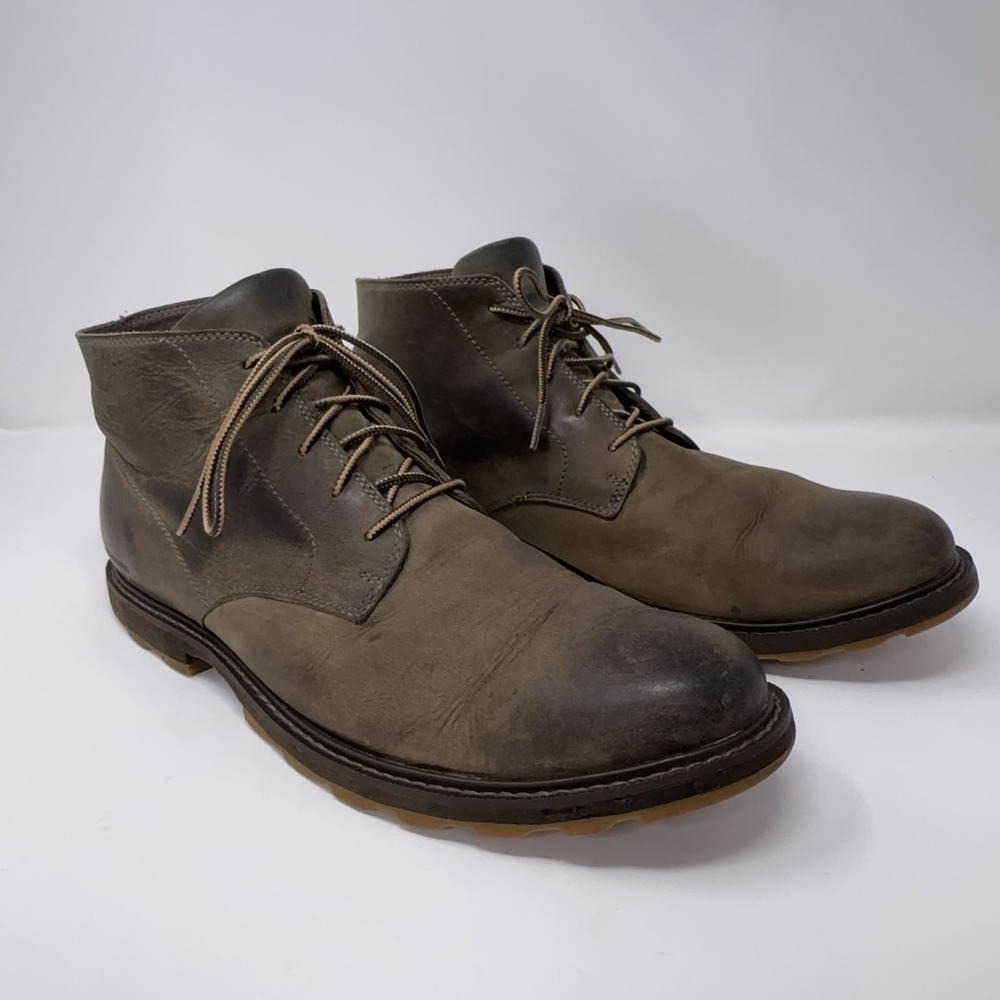 Sorel Chukka Boots Mens Size 13 Brown Madison Waterproof Leather 1767211246 Lace